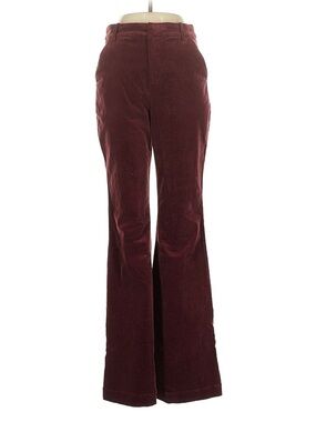 Ramy Brook Burgundy Corduroy Flare Trousers